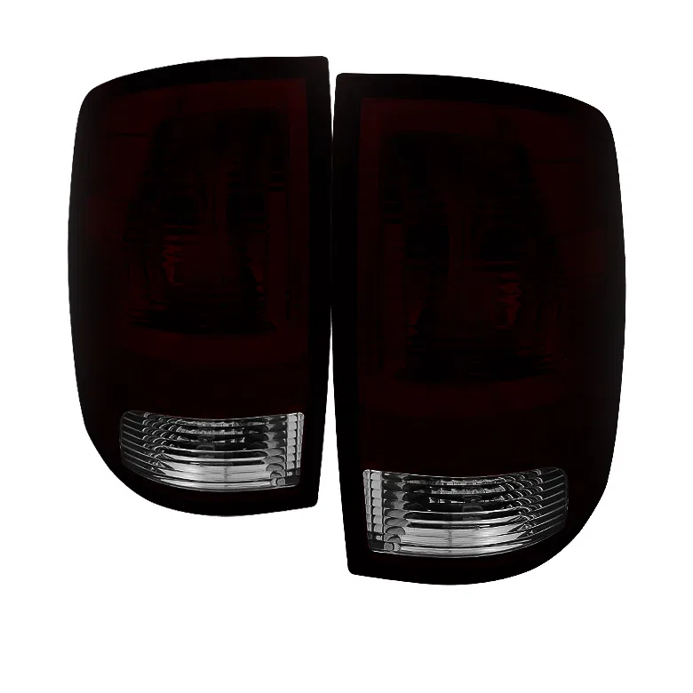 9033186 – SPYDER Tail Light Assembly, Uses Stock Bulbs Dark Red Lens Black Housing Set Of 2